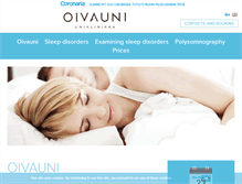 Tablet Screenshot of oivauni.fi